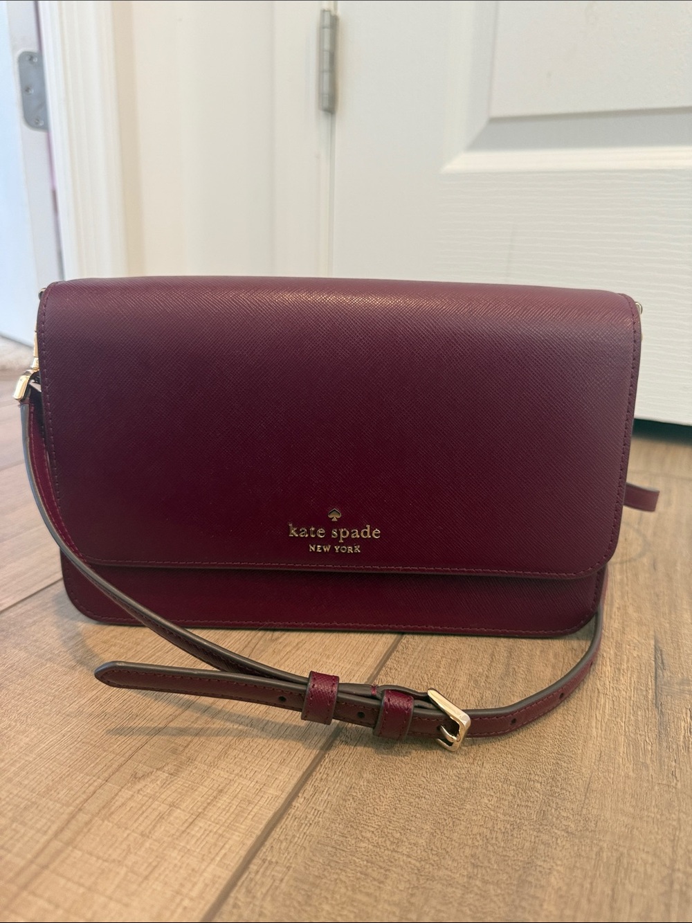 kate spade New York Wine Crossbody Bag